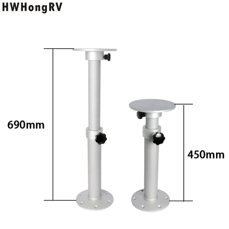 Stepless Lift And Easy-to-remove Table Legs for RVs/Telescopic Table Legs for Yachts And Ships Are Suitable for All Kinds of RVs