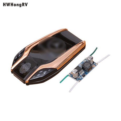 HWhongRV RV Van Ambient Light Car Logo Light Can Change The Color with The Touch Switch