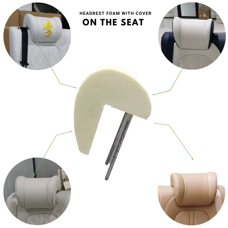 seat headrest sponge