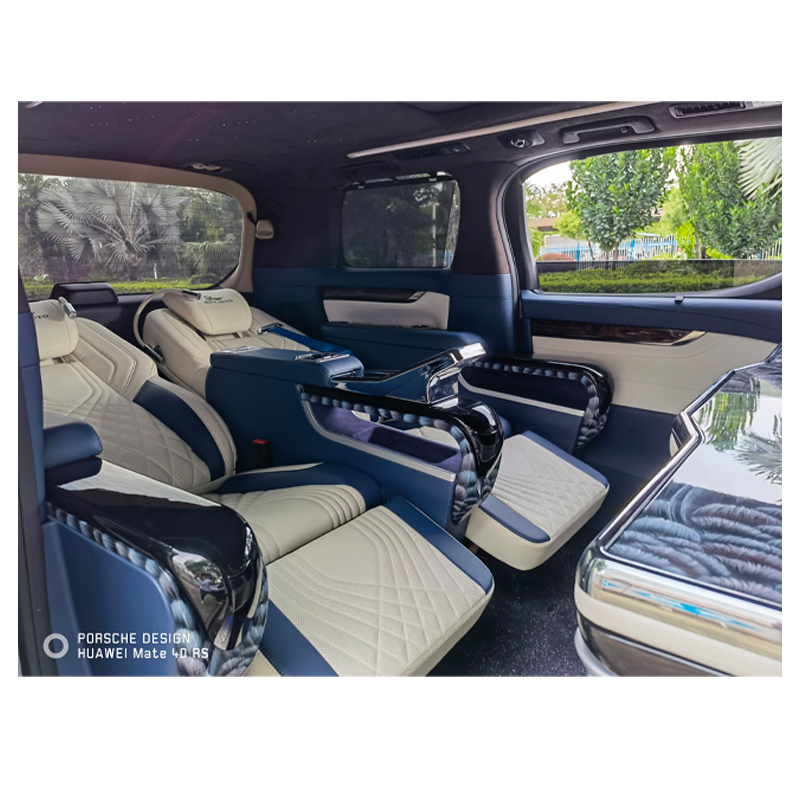 HWHongRV minibus vip car divider for limousine van with the RV business class electrical seat