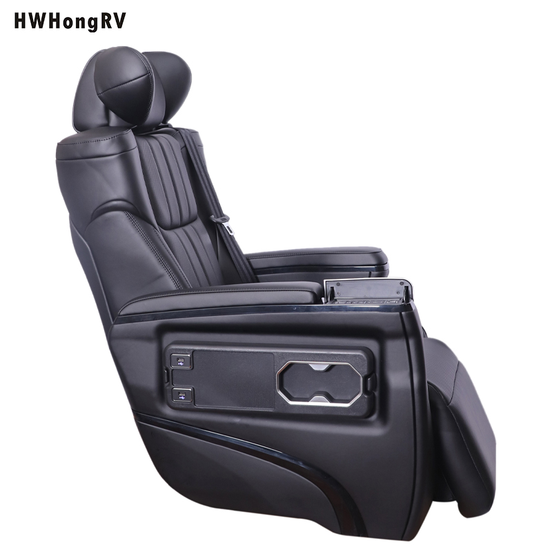 HWHongRV electric auto seat for van MPV limousine RV motorhome camper van luxury interior seating Coaster Alphard Vellfire.